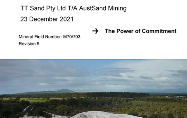 Mindijup – Revised Mine Closure Plan 2021